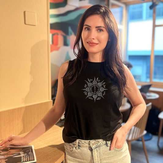 Camiseta sin mangas hippie Paed Tidt