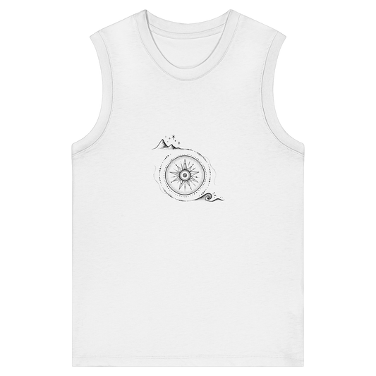 Camiseta sin mangas hippie Leuchtkraft